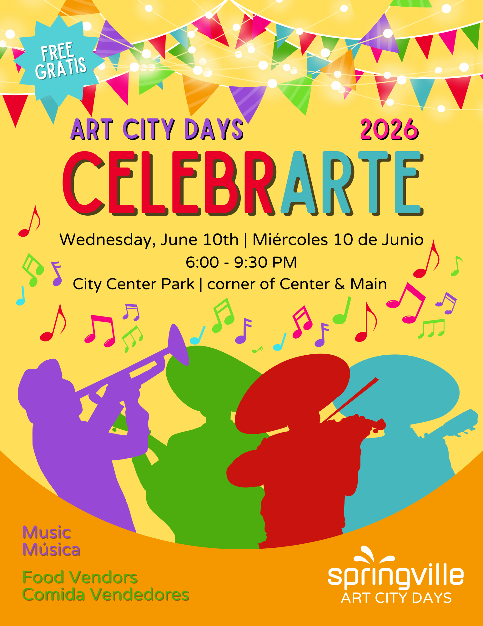 CelebrARTE event flyer