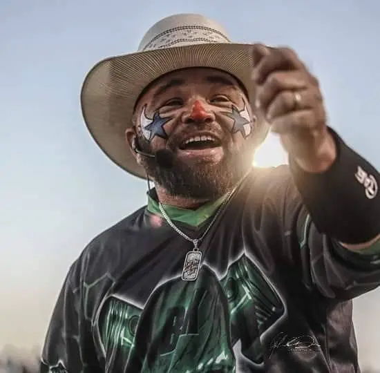 Rodeo Clown & Barrel Man Shotgunn Nate Reed.