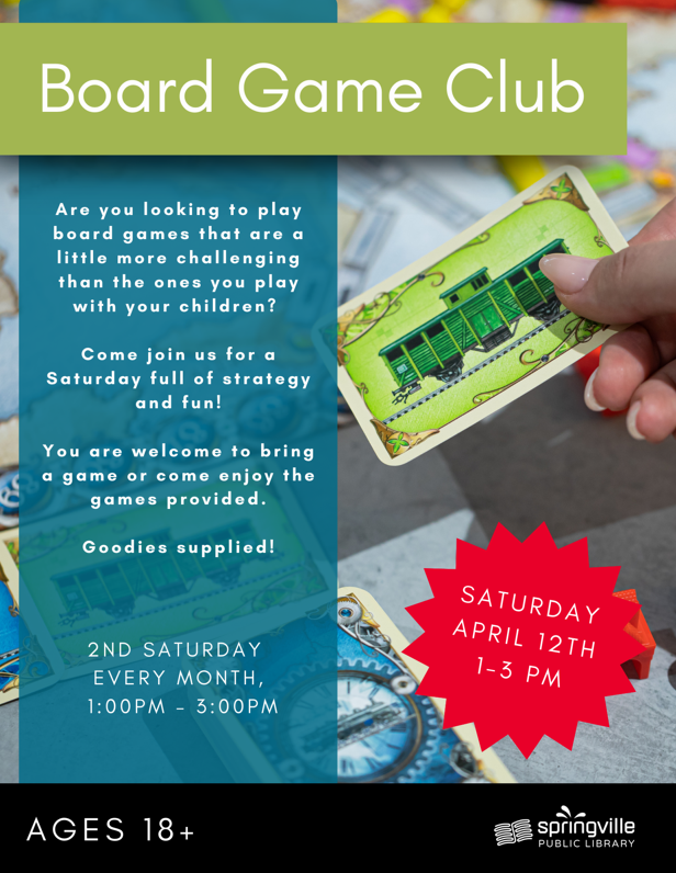 Board Game Club | Library
