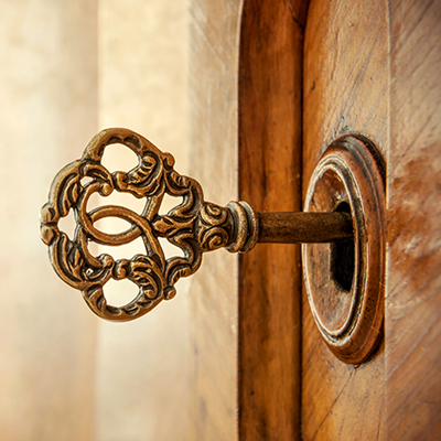A Magnifying Glass and a Globe