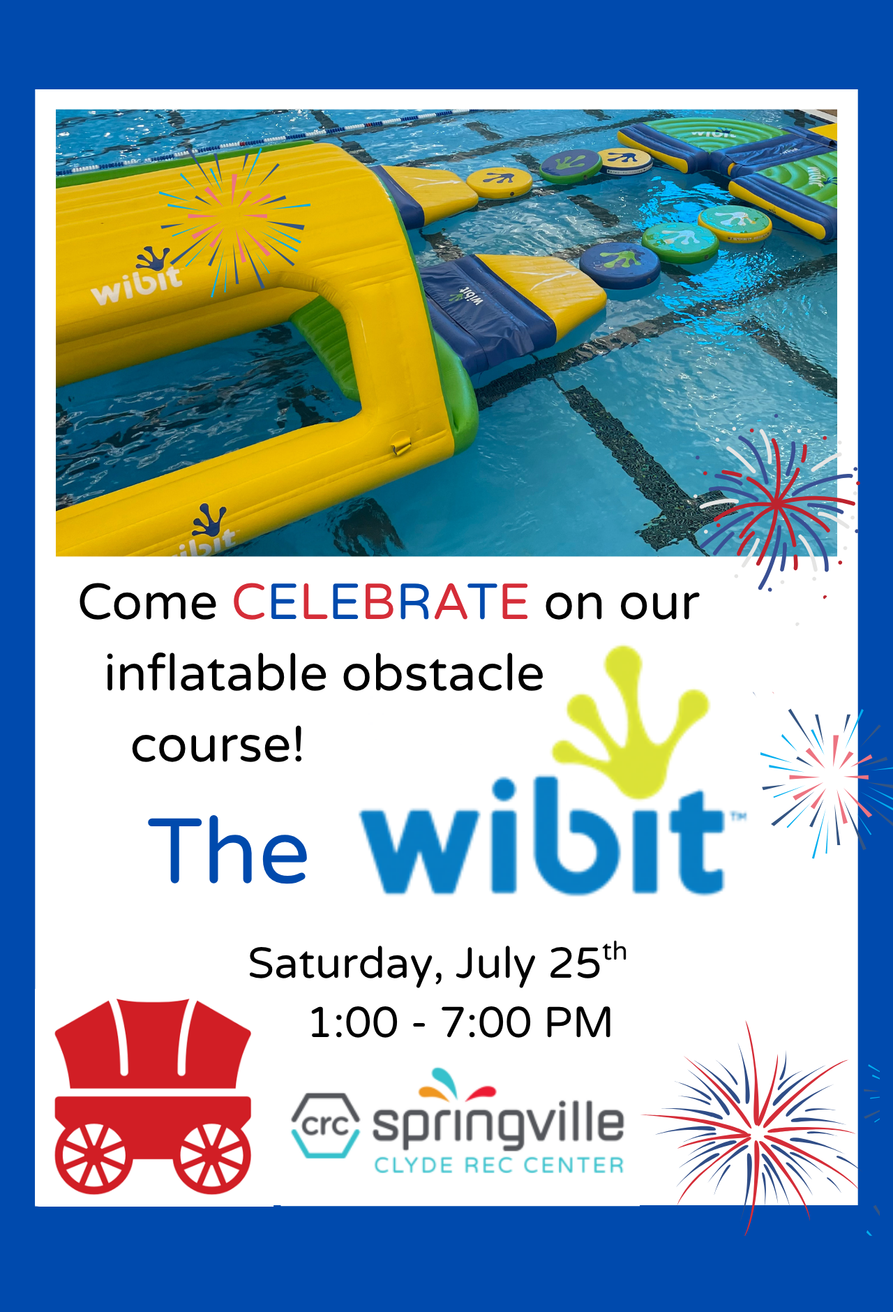 Wibit obstacle course event on July 25